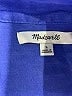 Madewell 100% Linen Blue Short Sleeve Blouse Size L - photo 7