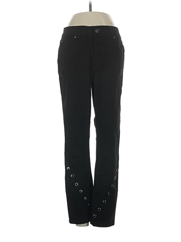 Pre-owned Inc Denim Casual Pants In Black