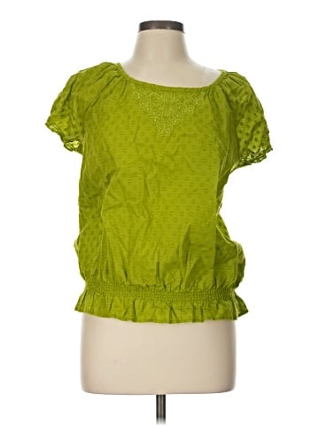 IZOD Short Sleeve Blouse (view 1)