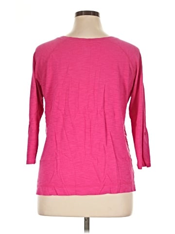 Lane Bryant 3/4 Sleeve T-Shirt (view 2)