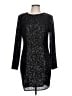 CeCe Stars Black Cocktail Dress Size 12 - photo 1