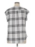 Elle Silver Short Sleeve Top Size XL - photo 2
