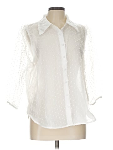 Marc New York Andrew Marc 3/4 Sleeve Blouse (view 1)