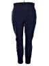 Hue Solid Blue Active Pants Size 3X - photo 2