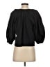 STAUD Black 3/4 Sleeve Button-Down Shirt Size S - photo 2