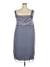 Le Bos 100% Polyester Gray Cocktail Dress Size 20 - photo 2