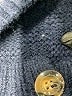 Cider Argyle Blue Cardigan Size M - photo 7