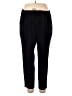 Alfani Solid Black Casual Pants Size 14 - photo 1