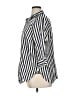 Foxcroft 100% Cotton Stripes Silver 3/4 Sleeve Button-Down Shirt Size 1X - photo 5