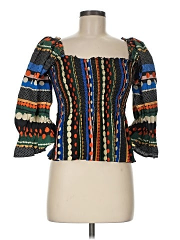 Conditions Apply 3/4 Sleeve Blouse (view 1)