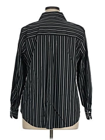 Foxcroft Long Sleeve Button-Down Shirt (view 2)