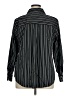 Foxcroft Stripes Black Long Sleeve Button-Down Shirt Size 1X - photo 2