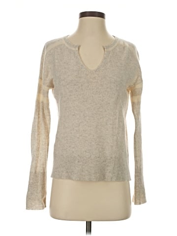 White + Warren Cashmere Pullover Sweater (view 1)