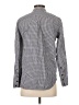J.Crew 100% Cotton Houndstooth Gray Long Sleeve Button-Down Shirt Size 2 - photo 2
