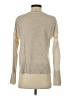 White + Warren 100% Cashmere Metallic Silver Cashmere Pullover Sweater Size S - photo 2