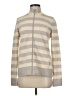 Akris Punto Stripes Gray Track Jacket Size 8 - photo 1