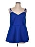 Torrid Blue Sleeveless Top Size Lg Plus (0) - photo 1