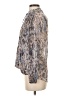 Veronica M. 100% Polyester Silver Long Sleeve Blouse Size S - photo 5