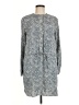 Gap 100% Rayon Paisley Gray Casual Dress Size M - photo 1