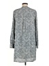 Gap 100% Rayon Paisley Gray Casual Dress Size M - photo 2
