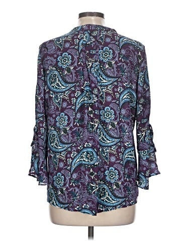 41Hawthorn 3/4 Sleeve Blouse (view 2)
