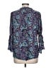 41Hawthorn 100% Polyester Paisley Purple 3/4 Sleeve Blouse Size L - photo 2