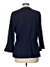 MICHAEL Michael Kors Blue 3/4 Sleeve Blouse Size L - photo 2