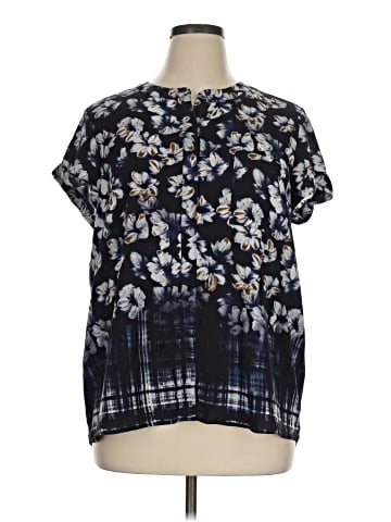 Simply Vera Vera Wang Short Sleeve Blouse (view 1)
