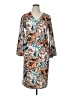 Monroe and Main Print Brown Casual Dress Size 14 - photo 1