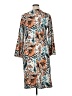 Monroe and Main Print Brown Casual Dress Size 14 - photo 2