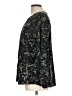 West Kei 100% Polyester Black Long Sleeve Blouse Size L - photo 5