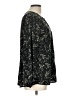 West Kei 100% Polyester Black Long Sleeve Blouse Size L - photo 4