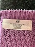 H&M 100% Polyester Solid Purple Pullover Sweater Size 8 - 10 - photo 3