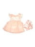 Jona Michelle 100% Polyester Pink Dress 3-6 MO / 6 MO - photo 2