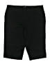 Lauren Jeans Co. Solid Black Shorts Size 14 Petite - photo 1