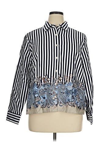 Foxcroft Long Sleeve Blouse (view 1)