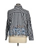 Foxcroft 100% Cotton Blue Long Sleeve Blouse Size 1X - photo 2