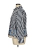 Foxcroft 100% Cotton Blue Long Sleeve Blouse Size 1X - photo 5