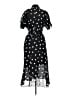 DKNY Polka Dots Black Casual Dress Size 12 - photo 2