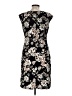 Connected Apparel Floral Black Cocktail Dress Size 8 (petite) - photo 2