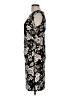 Connected Apparel Floral Black Cocktail Dress Size 8 (petite) - photo 5