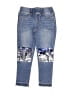 Gap Graphic Blue Jeans Size 6 - photo 1