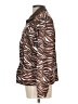 Three Hearts 100% Polyester Animal Print Brown Jacket Size L - photo 5