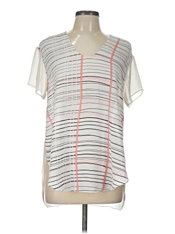 CALVIN KLEIN JEANS Short Sleeve Blouse (view 1)
