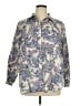 Foxcroft 100% Cotton Paisley Ivory Silver Long Sleeve Button-Down Shirt Size 1X - photo 1