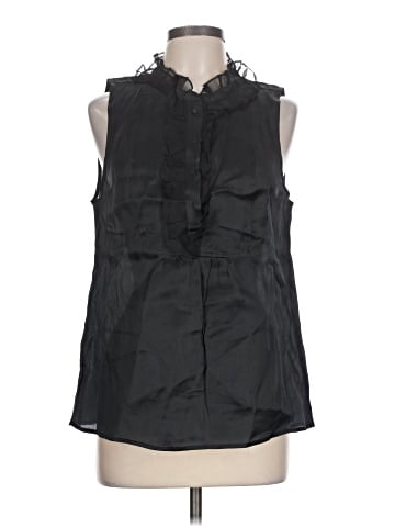 Alice + Olivia Sleeveless Silk Top (view 1)