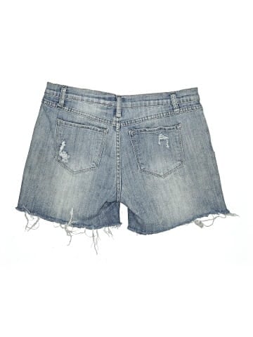 Klique B Denim Shorts (view 2)