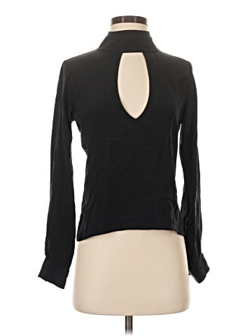 Emerson Thorpe Long Sleeve Silk Top (view 1)