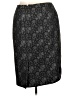 Le Suit 100% Polyester Paisley Black Casual Skirt Size 18 - photo 2