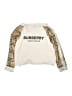 Burberry Ivory Gray Pullover Sweater Size 12 - photo 1